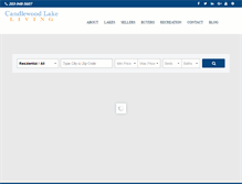 Tablet Screenshot of candlewoodlakeliving.com